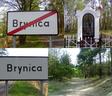 #9: Small chappel in Brynica village and a forest road leading to the confluence
