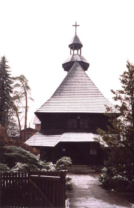 Wooden church in Spała