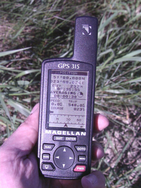 zdjêcie GPS - GPS shot