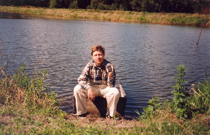 On a sunken boat near the confluence