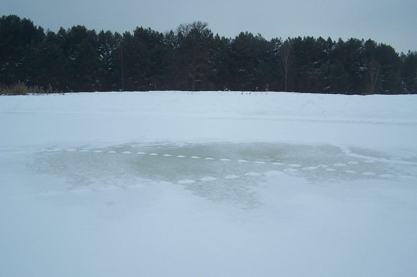 View towards W from the confluence