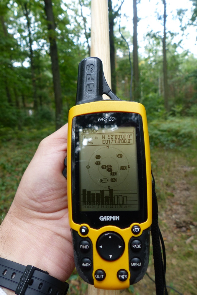 Odczyt GPS / GPS reading