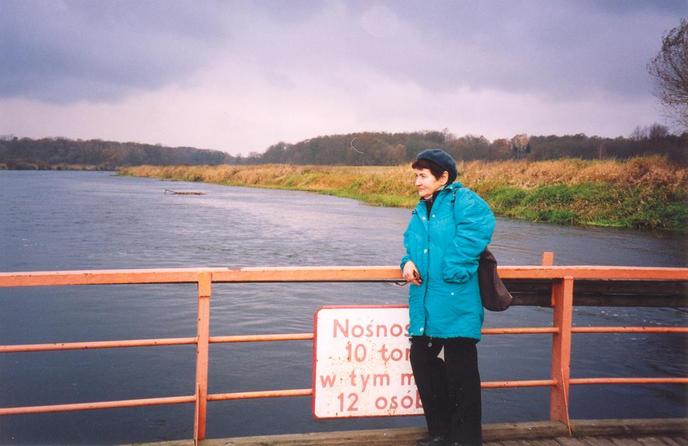 Ferry on the Warta River