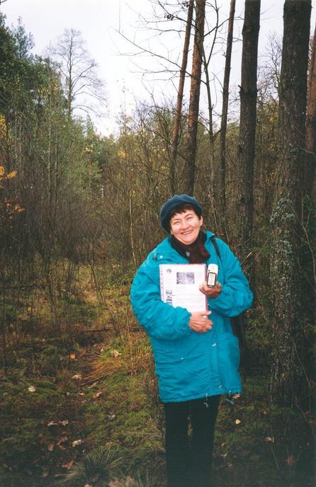 Mum at the confluence