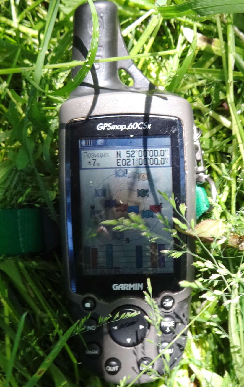 GPS reading