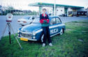 #4: Me and militia coloured car Syrena 105