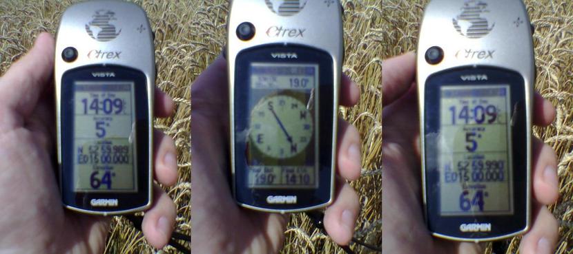 GPS readings