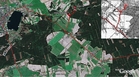 #8: My track on the satellite image (© Google Earth 2007) and detail on the map (© ?)