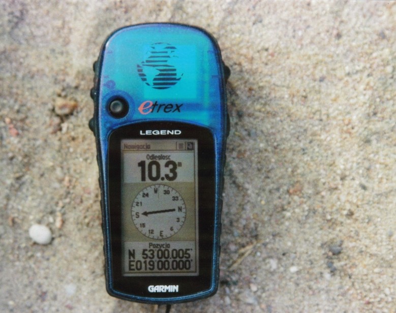 GPS shot - Współrzędne