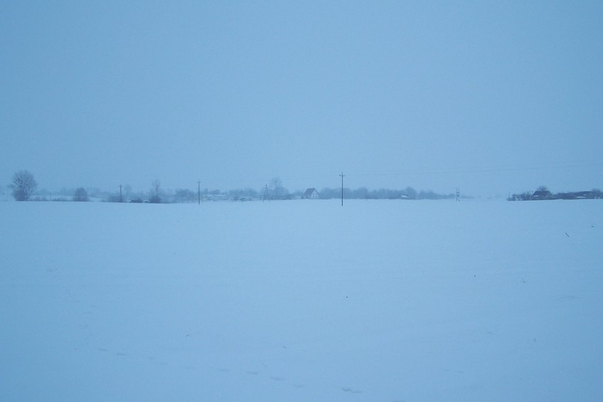 View towards W from the confluence