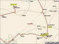 #10: My track on the map (© Microsoft AutoRoute 2002)