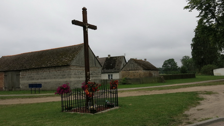 Cross at village square