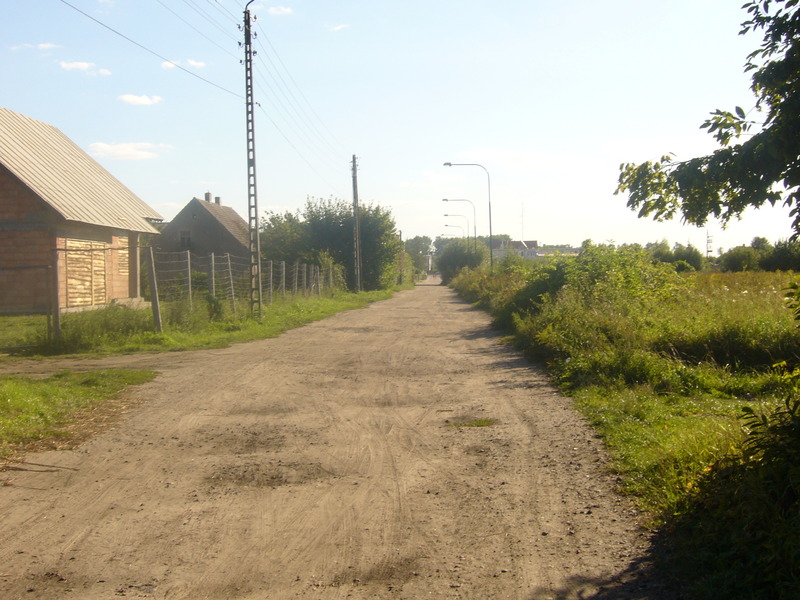 Street Lutyków - ul. Lutyków