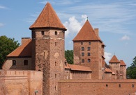 #8: Historic Malbork Castle, about 5 km North of the point