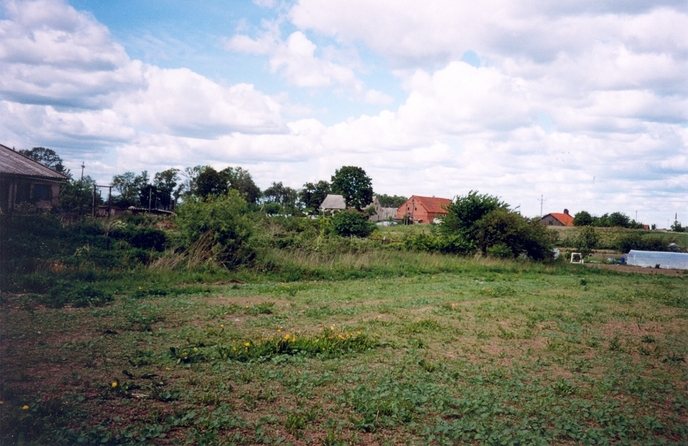 General view of the confluence (towards N, in the background buildings of Kolno)