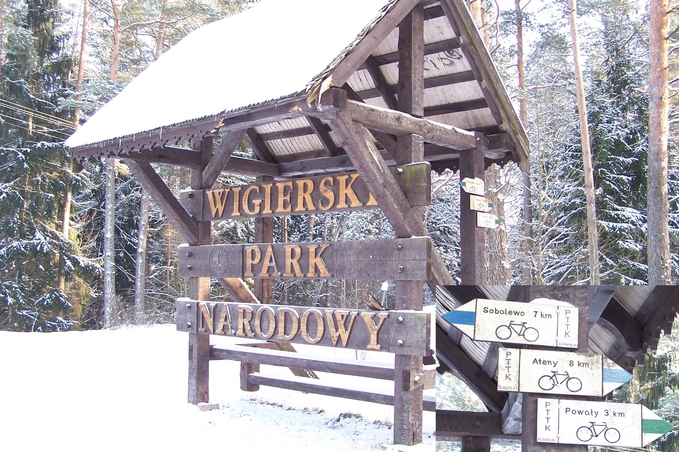 Wigry National Park Entrance