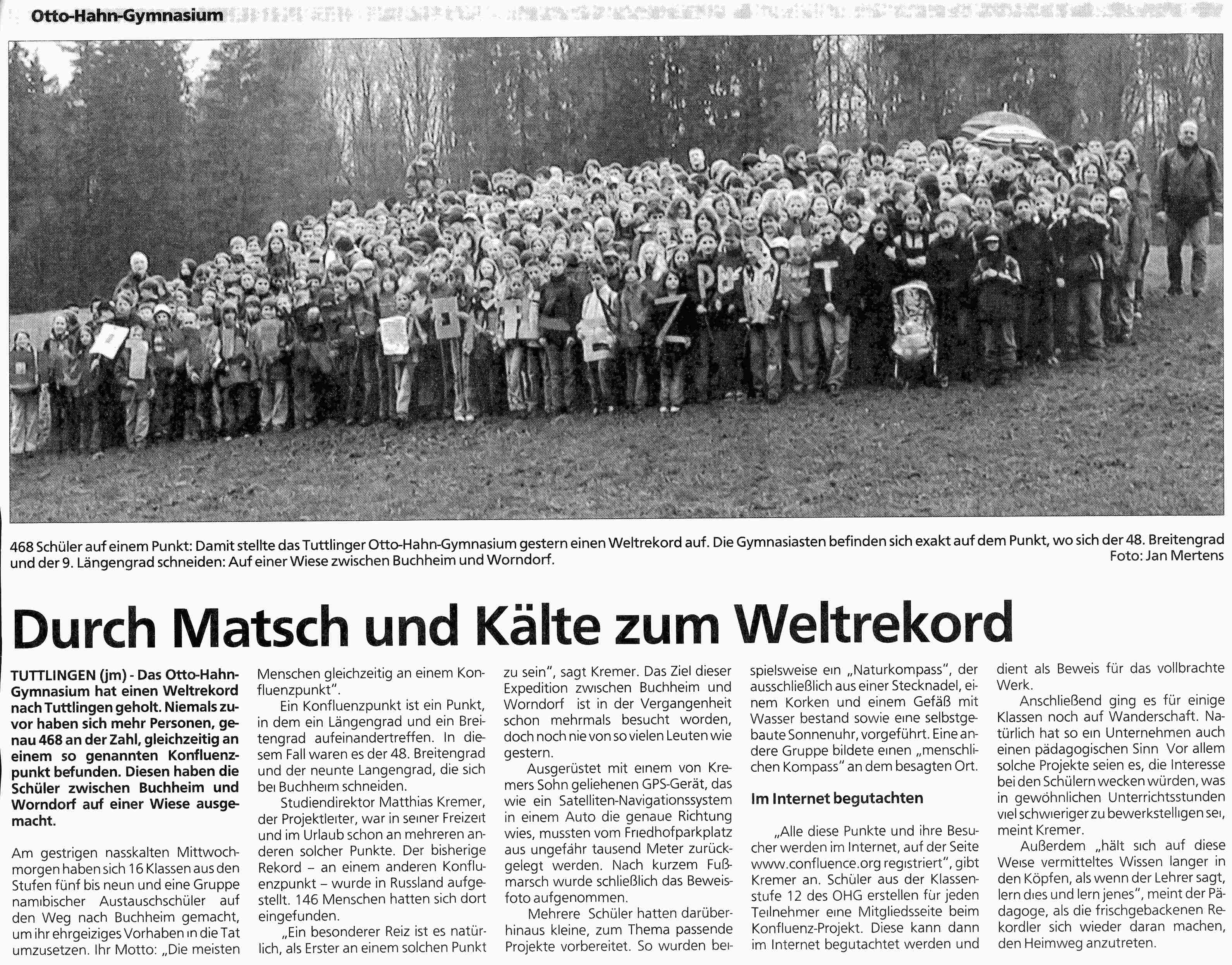 Grnzbote Tuttlingen article