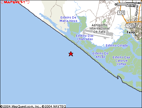 Location of the confluence