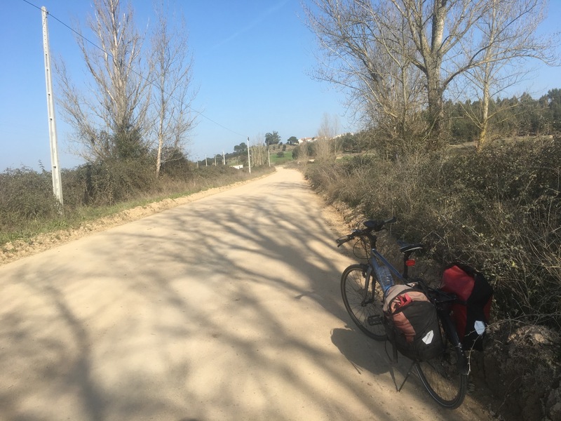 Bicycle parking at the roadside