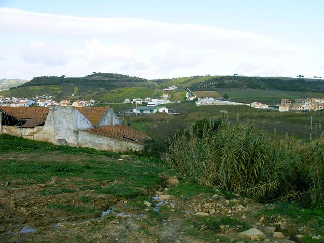 Looking North (note farm buildings)