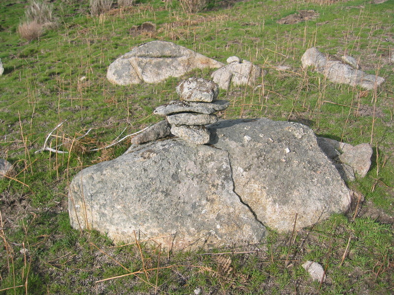 Cairn near the Confluence Point