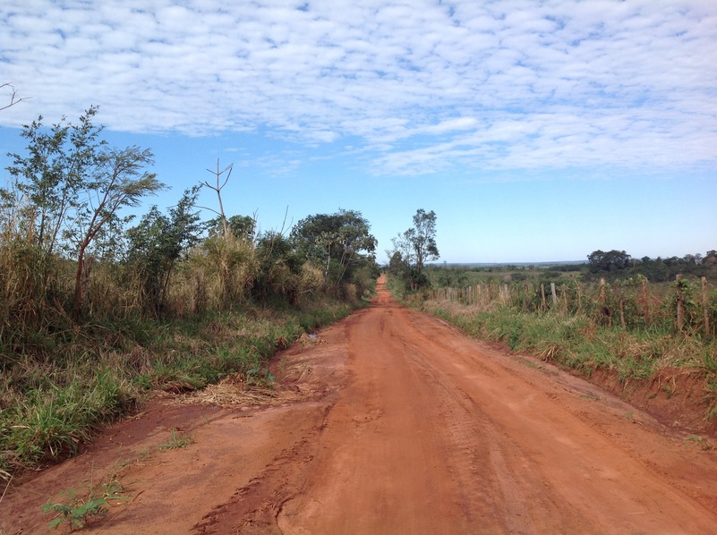 The approach road