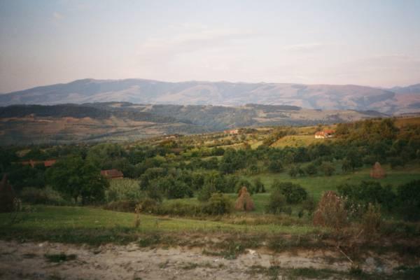 General view on the way to the confluence