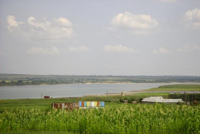 Fluss Prut (Grenze nach Moldawien) - River Prut (frontier to Moldova)