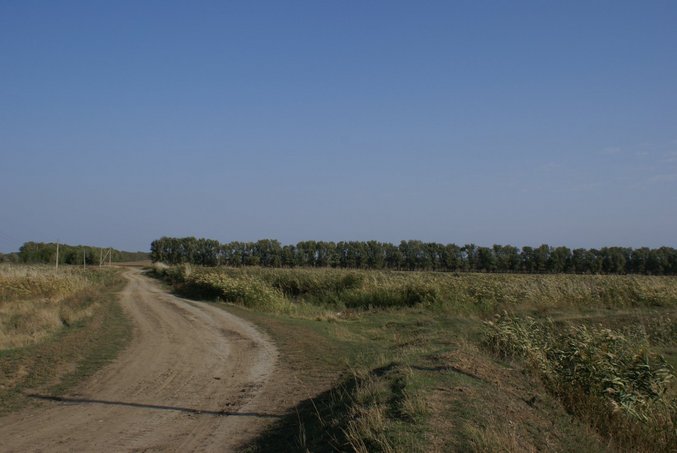 The road to the confluence through river Mekleta