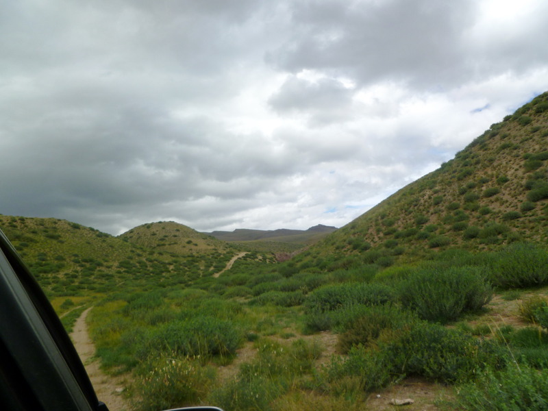 The road to the CP / Дорога к пересечению