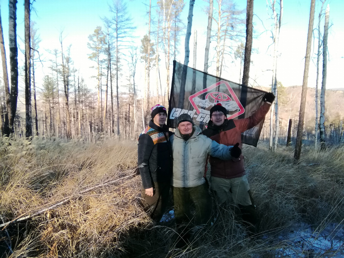 Visitors at the CP / Участники на точке