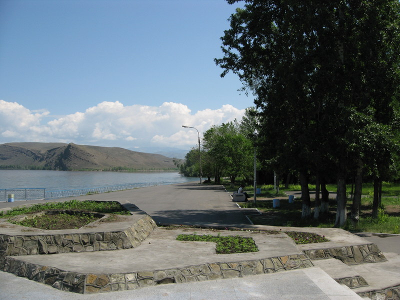 Looking East from the monument