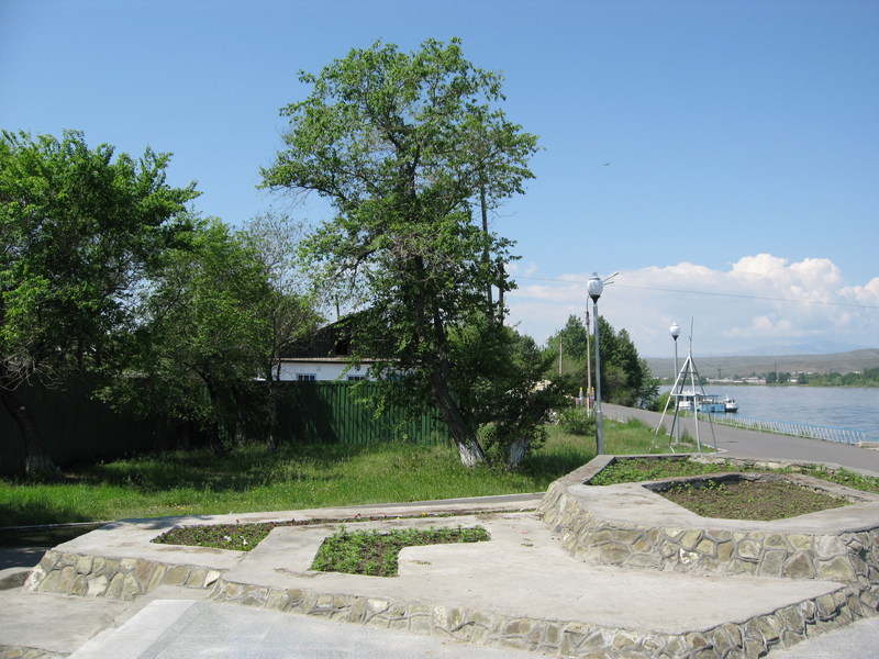 Looking West from the monument