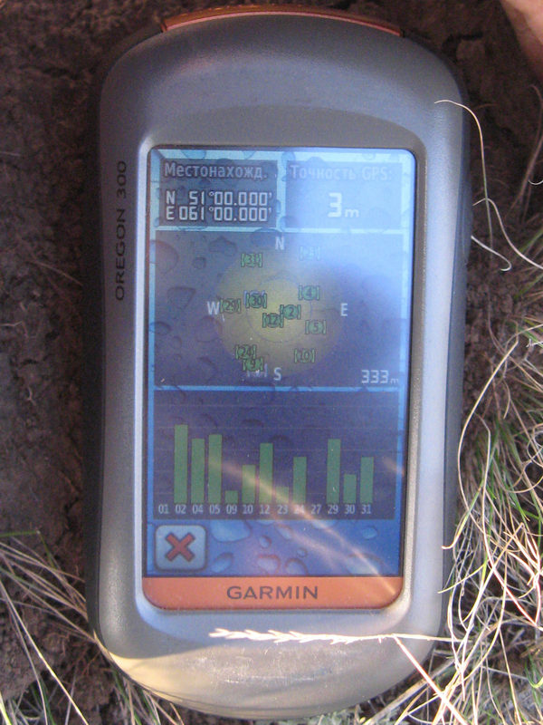 GPS reading