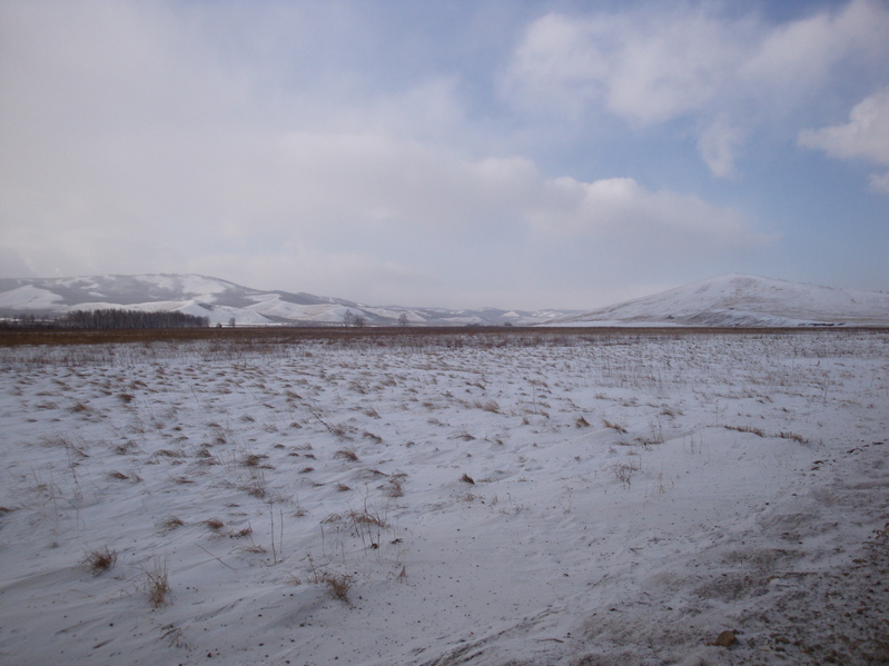 Вид с дороги в 2 км от поселка Курунзулай/View from the road near Kurunzulay settlement