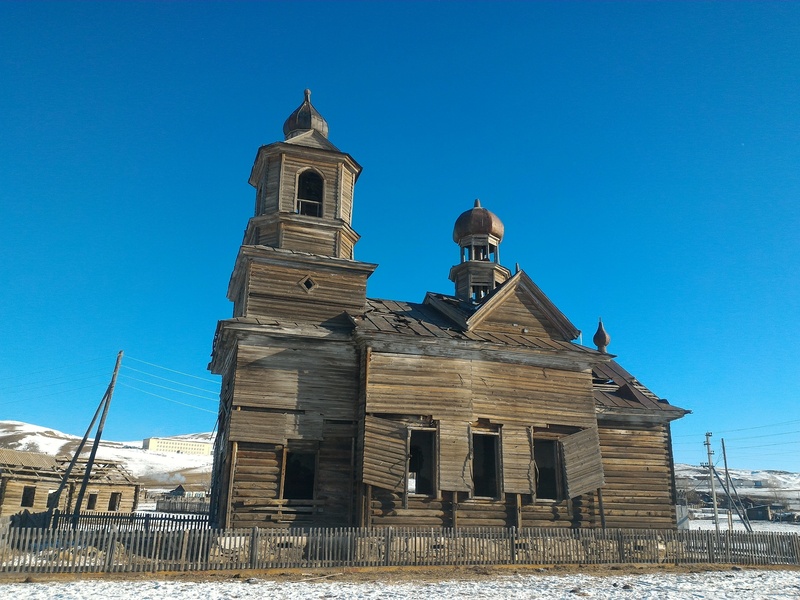 Church in Kurunzulay village / Церковь в селе Курунзулай