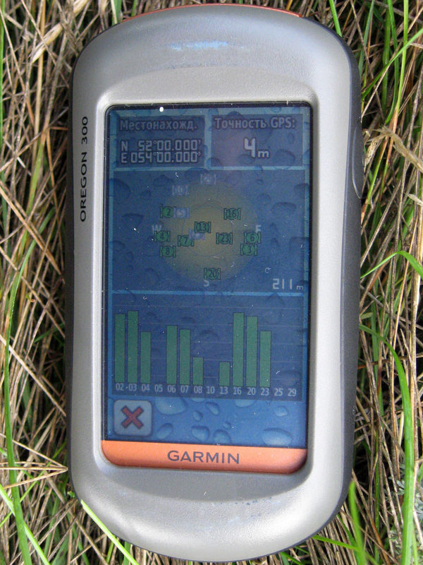 GPS reading