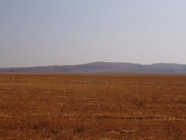 Looking from the confluence North.