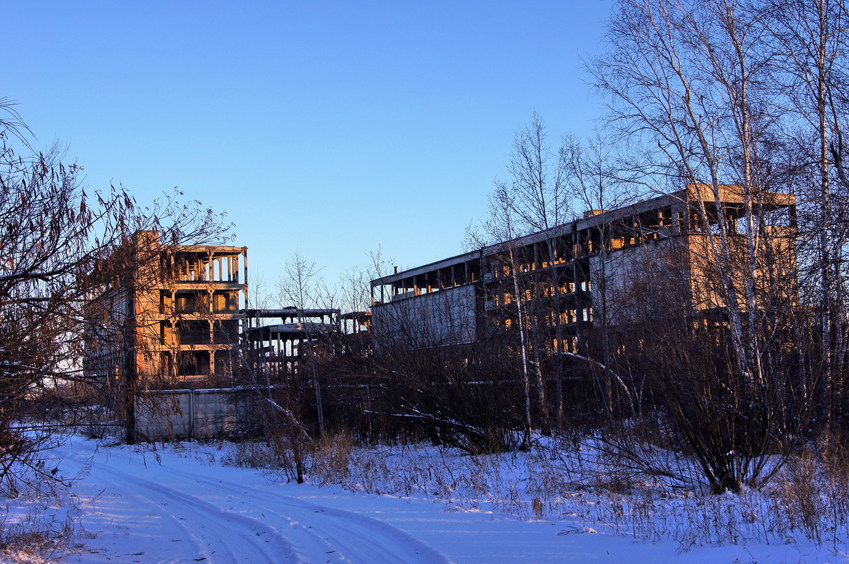 Заброшенные промзоны/Abandoned industrial area