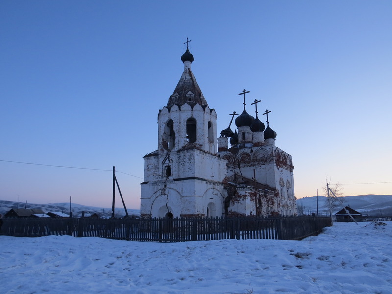 C. Калинино, церковь 1706 г. / Church (1706) in Kalinino village