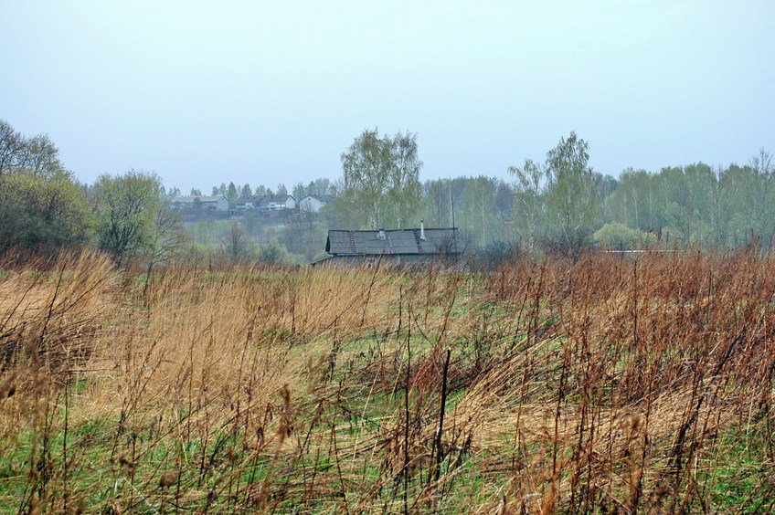 North view, opposite village part at the distanse/Вид на север, вдали видна противоположная часть деревни