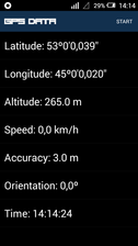 #6: Показания навигатора / GPS data