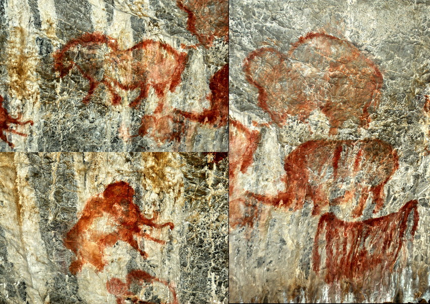 Пещерная живопись/Cave painting 1