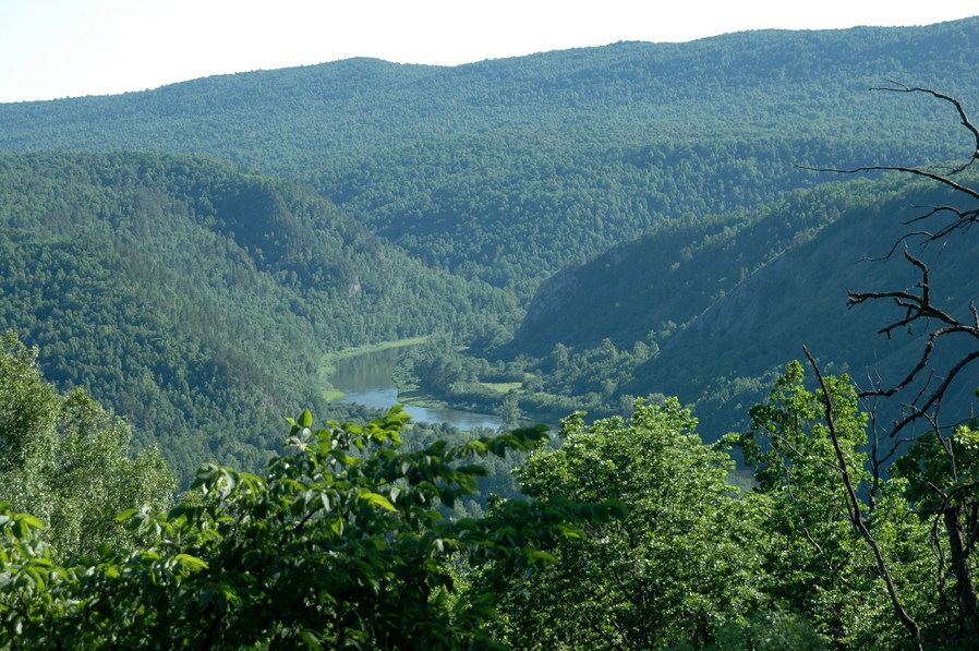 South-West view 2 (between the road and steep to the river)