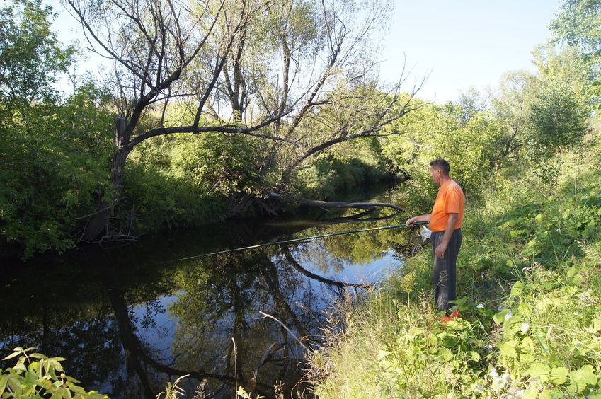 На рыбалке / On the fishing