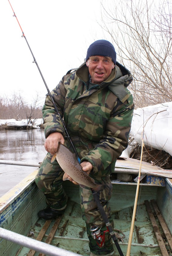 Fishing from the boat