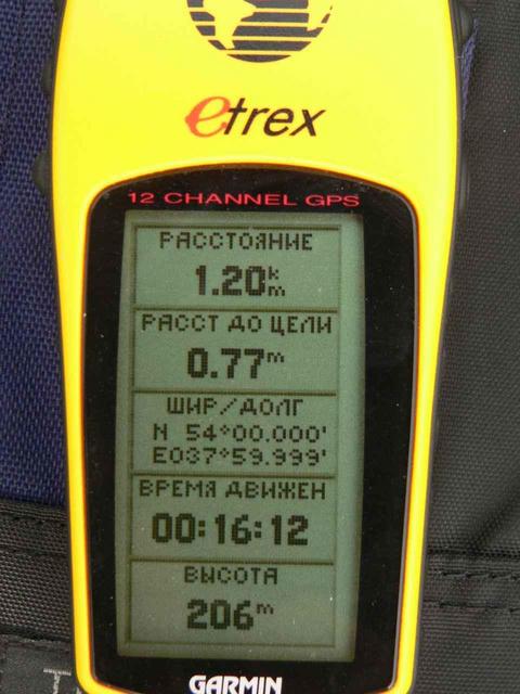 GPS reading