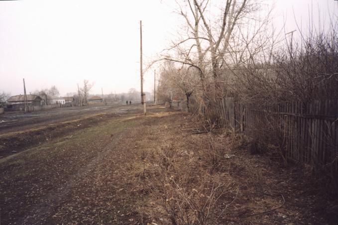 View to the south of the point