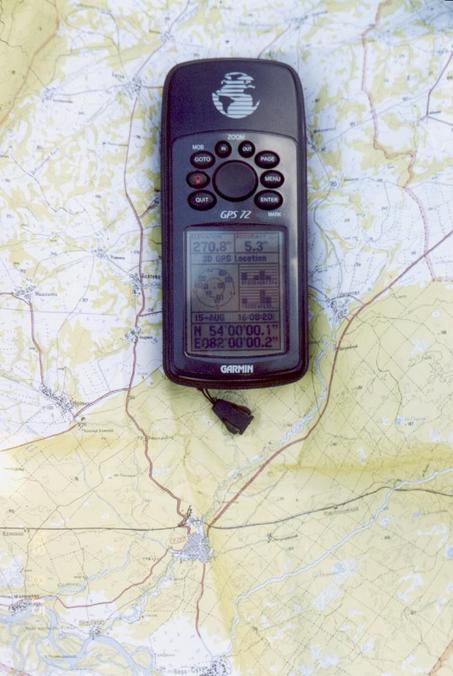 GPS Screen.