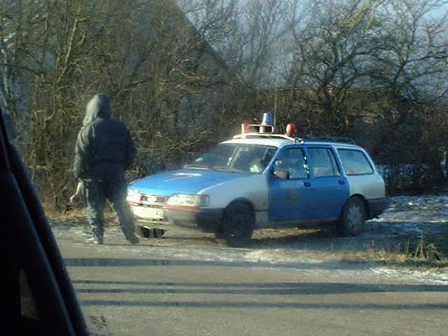 The police stop you for speeding in Russia...